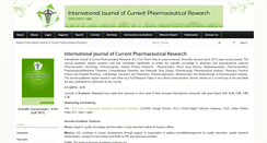 Desktop Screenshot of ijcpr.org